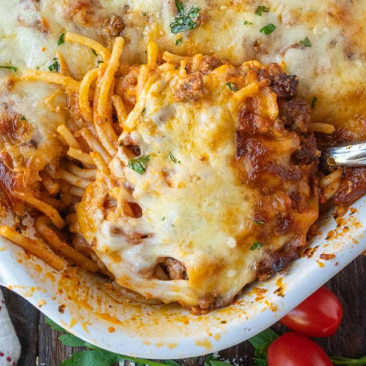 Cheesy Baked Spaghetti: Your Easy One-Pan Meal for Any Night